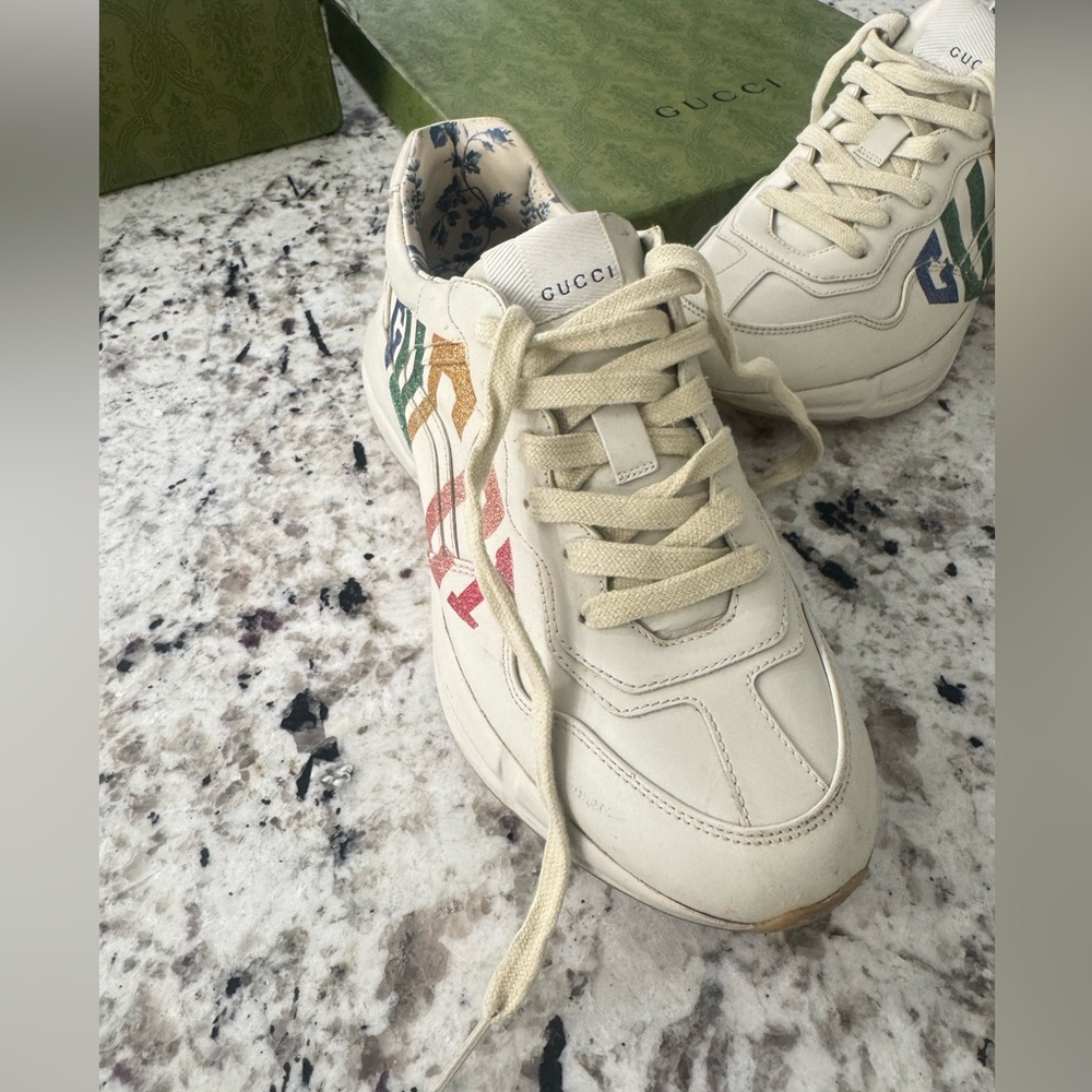 Gucci Rhyton Trainers - Picture 2 of 5
